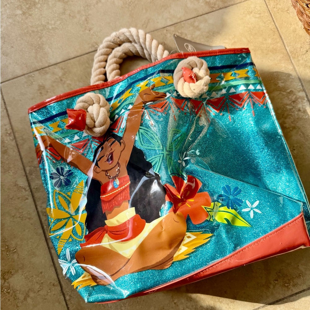 Disney Moana Swim Tote Rope Handle